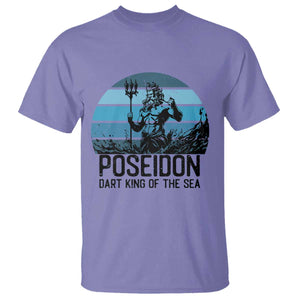 Ancient Greek Mythology Poseidon Dartist T Shirt Dart King Of The Sea Trident TS12 Violet Print Your Wear