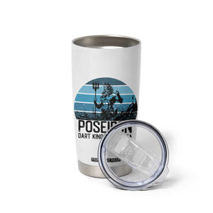 Ancient Greek Mythology Poseidon Dartist Tumbler Cup Dart King Of The Sea Trident TS12 Print Your Wear