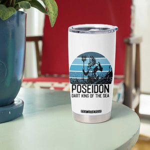 Ancient Greek Mythology Poseidon Dartist Tumbler Cup Dart King Of The Sea Trident TS12 Print Your Wear
