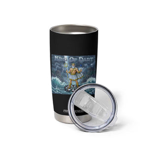 Greek Mythology Poseidon Dart Player Tumbler Cup King Of Dart Trident Thrower TS12 Print Your Wear