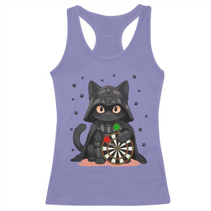 Dark Lord Cat Dartist Gift Racerback Tank Top Funny Sci Fi Dart Thrower Gift TS12 Violet Print Your Wear