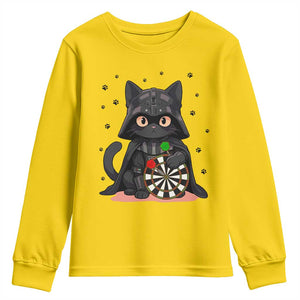 Dark Lord Cat Dartist Gift Youth Sweatshirt Funny Sci Fi Dart Thrower Gift TS12 Daisy Print Your Wear