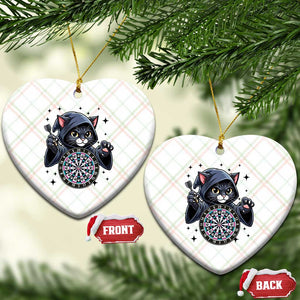 Funny Grim Reaper Cat Dart Player Ceramic Ornament Gothic Dartist Gift TS12 Print Your Wear