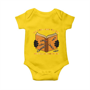 Breaking Every Chain Education Baby Onesie Frederick Douglass Quote TS12 Daisy Print Your Wear