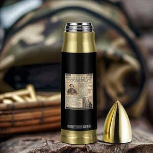 Education Is Freedom Newspaper Bullet Tumbler Frederick Douglass Black History Month Gift TS12 Print Your Wear