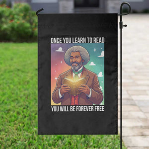 Frederick Douglass Reading And Freedom Garden Flag African American Heritage TS12 Print Your Wear