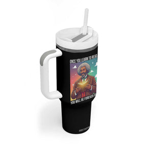 Frederick Douglass Reading And Freedom Tumbler With Handle African American Heritage TS12 Print Your Wear