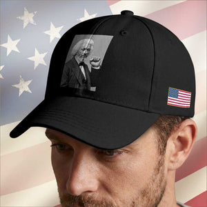 Strong Black History Leader Baseball Cap Frederick Douglass Empowerment TS12 Print Your Wear