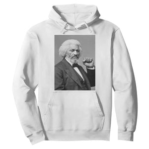 Strong Black History Leader Hoodie Frederick Douglass Empowerment TS12 White Print Your Wear