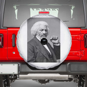 Strong Black History Leader Spare Tire Cover Frederick Douglass Empowerment TS12 Black Print Your Wear