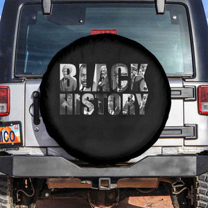 African American Leaders Spare Tire Cover Black History Month Legends TS12 No hole Black Print Your Wear