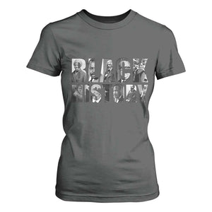 African American Leaders T Shirt For Women Black History Month Legends TS12 Dark Heather Print Your Wear