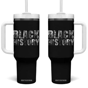 African American Leaders Tumbler With Handle Black History Month Legends TS12 One Size: 40 oz Black Print Your Wear