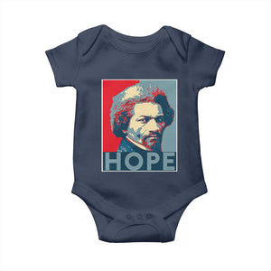Frederick Douglass Hope Poster Baby Onesie African American Heritage TS12 Navy Print Your Wear