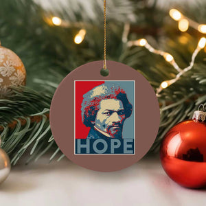 Frederick Douglass Hope Poster Ceramic Ornament African American Heritage TS12 1pc Mocha Print Your Wear