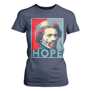 Frederick Douglass Hope Poster T Shirt For Women African American Heritage TS12 Navy Print Your Wear