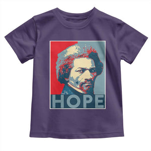 Frederick Douglass Hope Poster Toddler T Shirt African American Heritage TS12 Purple Print Your Wear