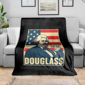 Frederick Douglass American Hero Throw Blanket Black History Month Gift TS12 Print Your Wear