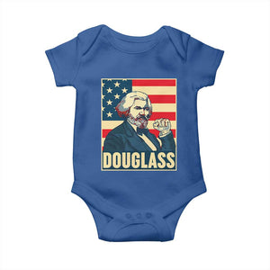 Frederick Douglass American Hero Baby Onesie Black History Month Gift TS12 Royal Blue Print Your Wear