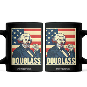 Frederick Douglass American Hero Coffee Mug Black History Month Gift TS12 Black Print Your Wear