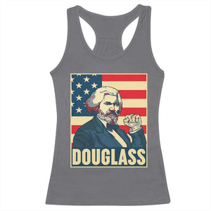 Frederick Douglass American Hero Racerback Tank Top Black History Month Gift TS12 Charcoal Print Your Wear