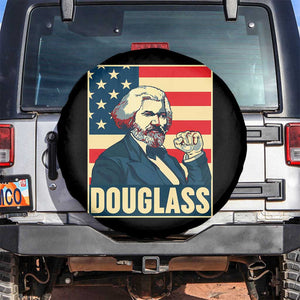 Frederick Douglass American Hero Spare Tire Cover Black History Month Gift TS12 No hole Black Print Your Wear