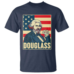 Frederick Douglass American Hero T Shirt Black History Month Gift TS12 Navy Print Your Wear