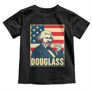 Frederick Douglass American Hero Toddler T Shirt Black History Month Gift TS12 Black Print Your Wear