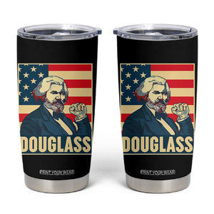 Frederick Douglass American Hero Tumbler Cup Black History Month Gift TS12 Black Print Your Wear