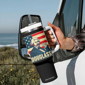 Frederick Douglass American Hero Tumbler With Handle Black History Month Gift TS12 Print Your Wear