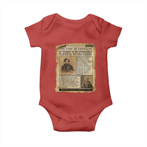 If There Is No Struggle No Progress Baby Onesie Frederick Douglass Newspaper TS12 Red Print Your Wear