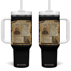 If There Is No Struggle No Progress Tumbler With Handle Frederick Douglass Newspaper TS12 One Size: 40 oz Black Print Your Wear