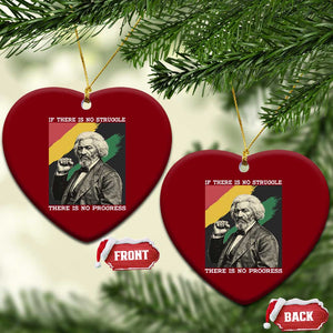 Frederick Douglass Struggle And Progress Ceramic Ornament Inspirational Black History TS12 Print Your Wear