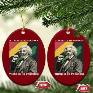 Frederick Douglass Struggle And Progress Ceramic Ornament Inspirational Black History TS12 Print Your Wear