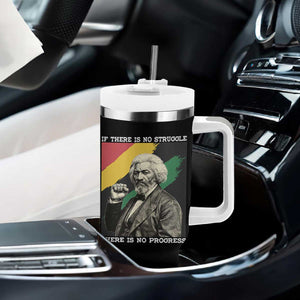 Frederick Douglass Struggle And Progress Tumbler With Handle Inspirational Black History TS12 Print Your Wear