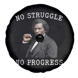 Frederick Douglass Quote Spare Tire Cover No Struggle No Progress TS12 Print Your Wear