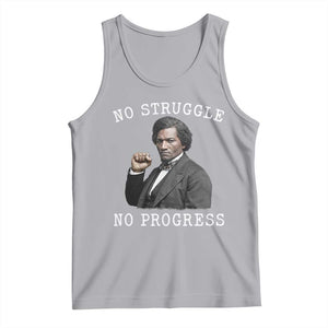Frederick Douglass Quote Tank Top No Struggle No Progress TS12 Athletic Heather Print Your Wear