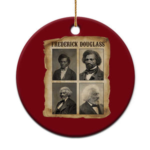 The Life Of Frederick Douglass Ceramic Ornament Historical Black History TS12 1pc Red Print Your Wear