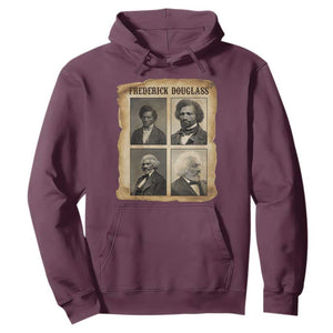 The Life Of Frederick Douglass Hoodie Historical Black History TS12 Maroon Print Your Wear