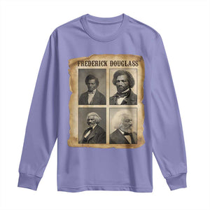 The Life Of Frederick Douglass Long Sleeve Shirt Historical Black History TS12 Violet Print Your Wear