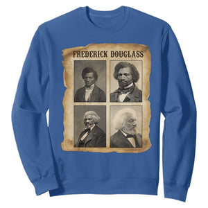 The Life Of Frederick Douglass Sweatshirt Historical Black History TS12 Royal Blue Print Your Wear