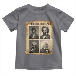 The Life Of Frederick Douglass Toddler T Shirt Historical Black History TS12 Charcoal Print Your Wear