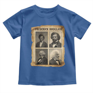 The Life Of Frederick Douglass Toddler T Shirt Historical Black History TS12 Royal Blue Print Your Wear