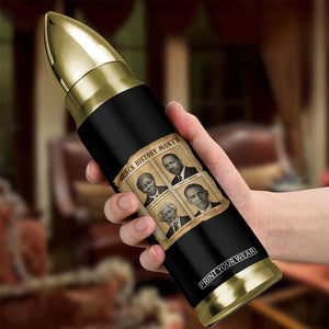 Vintage Black History Heroes Bullet Tumbler Strong Black Pride TS12 Print Your Wear