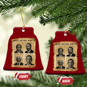Vintage Black History Heroes Ceramic Ornament Strong Black Pride TS12 Print Your Wear