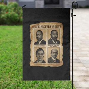 Vintage African American Heroes Garden Flag Black Pride Inspiration TS12 Print Your Wear