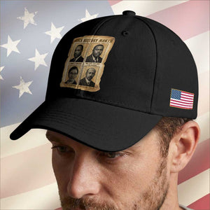 Vintage African American Heroes Baseball Cap Black Pride Inspiration TS12 Print Your Wear