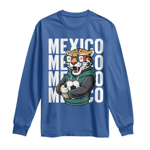 Fierce Mexico Jaguar Soccer Pride Fan Gift Long Sleeve Shirt TS12 Royal Blue Print Your Wear