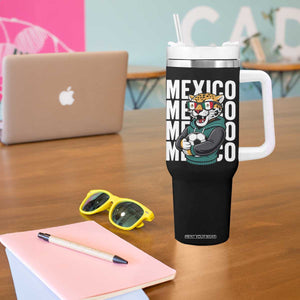 Fierce Mexico Jaguar Soccer Pride Fan Gift Tumbler With Handle TS12 Print Your Wear