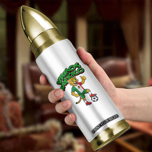Vamos Mexico Fierce Leopard Bullet Tumbler Soccer 2026 Fan Gift TS12 Print Your Wear